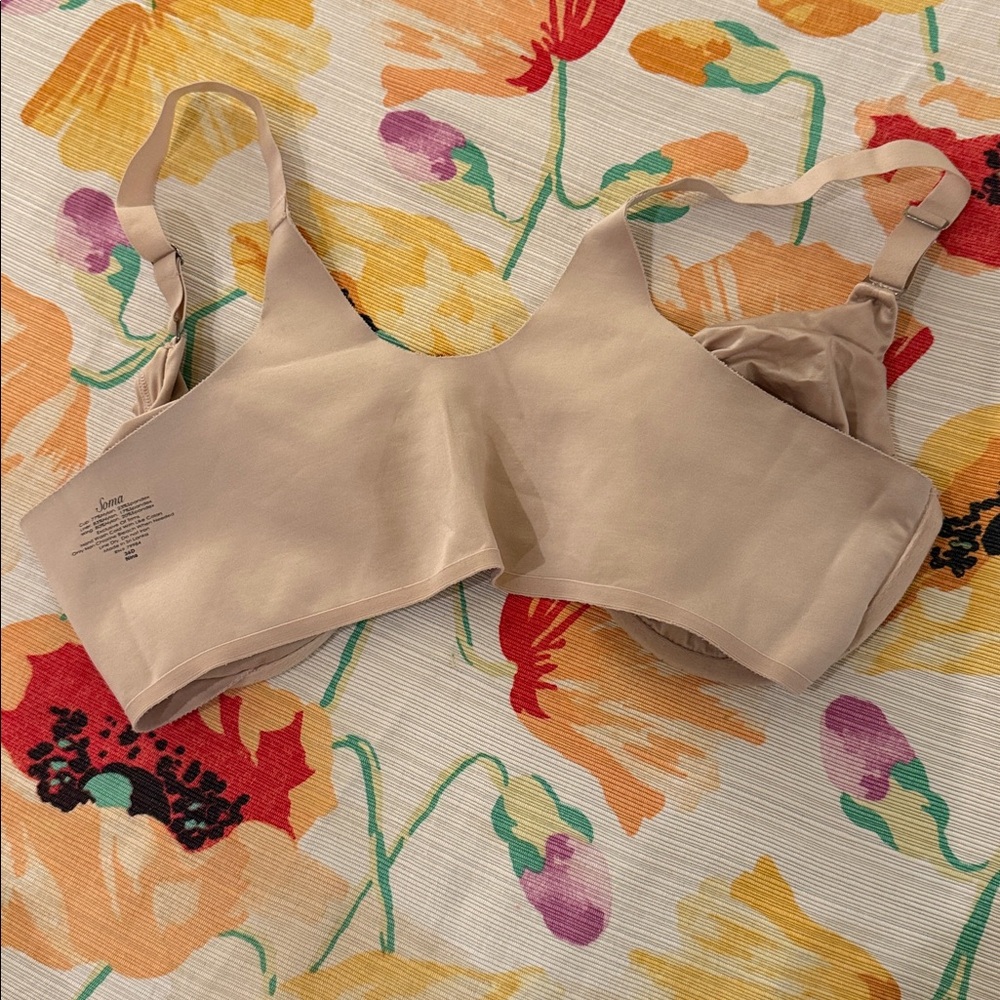 Elegant Tan Women's Bra soma brand size 36D - Picture 14 of 17